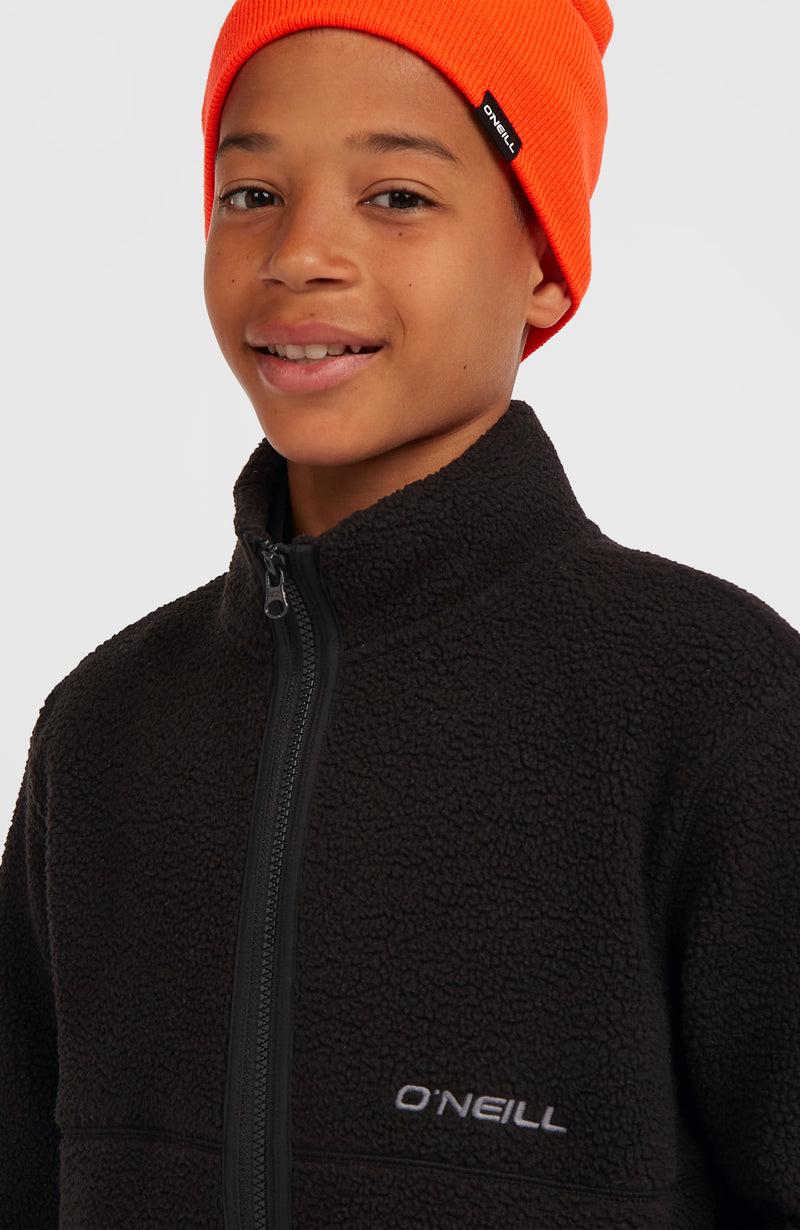 Oneill Kids High-Pile Full-Zip Fleece | Black