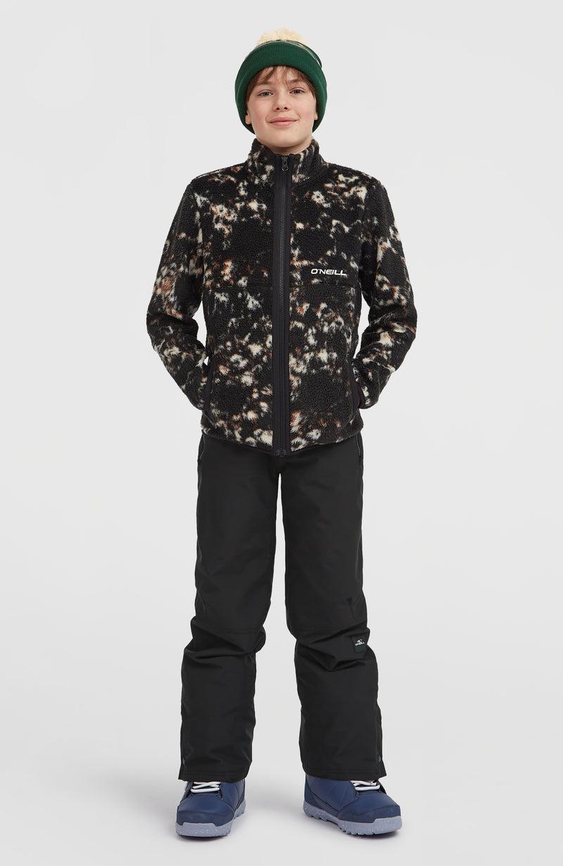 Oneill Kids High-Pile Full-Zip Fleece | Black