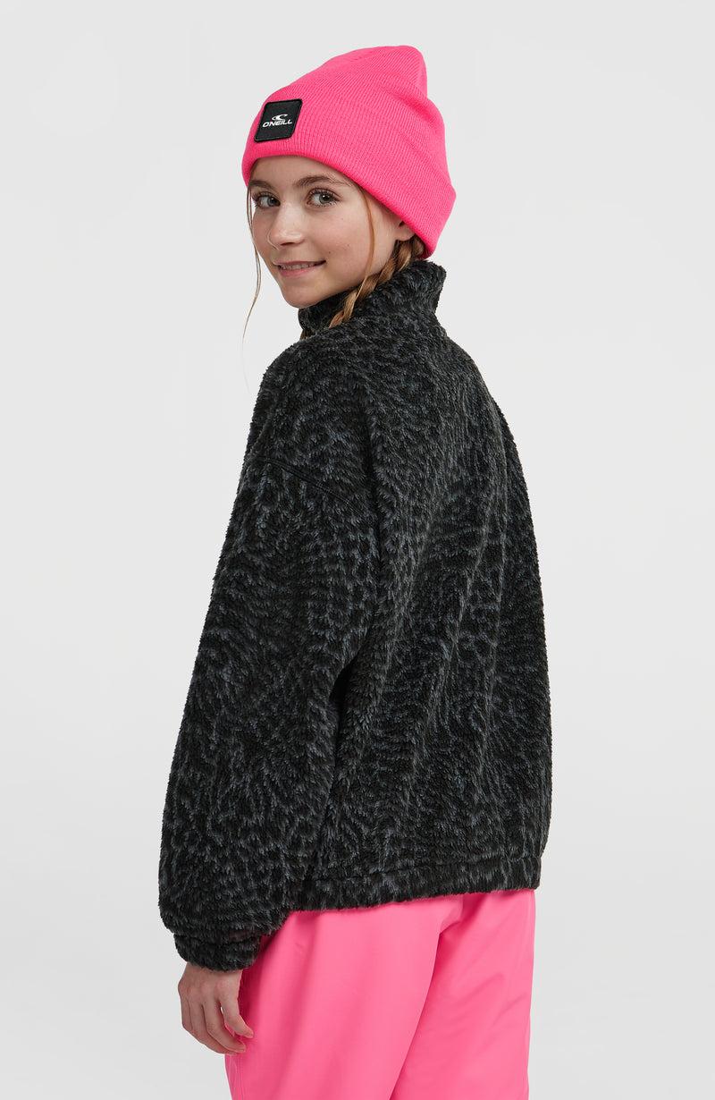 Oneill Kids High-Pile Full-Zip Fleece | Black