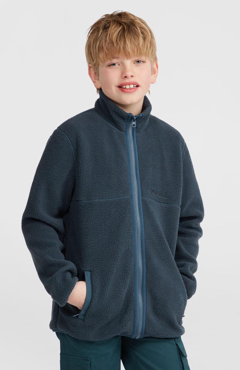 oneill Kids High-Pile Full-Zip Fleece | Blue