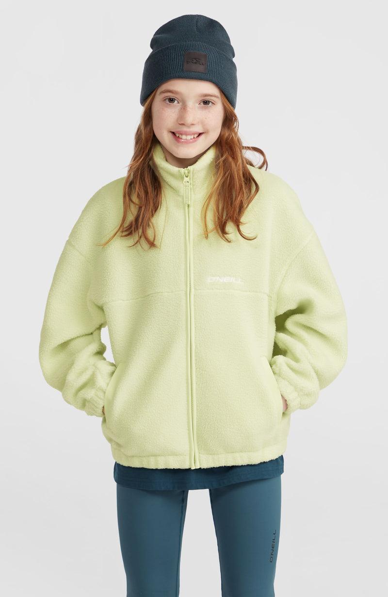 oneill Kids High-Pile Full-Zip Fleece | Green