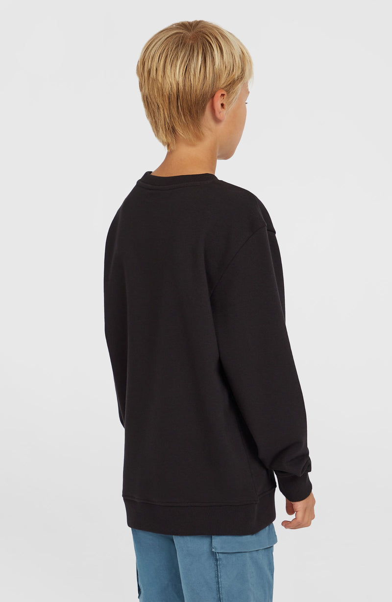 Oneill Kids Logo Crew Sweatshirt | Black