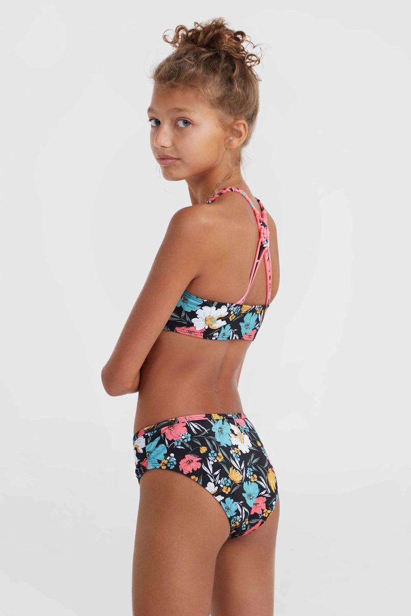 Oneill Kids Mix And Match Tropics Bikini Set | Black