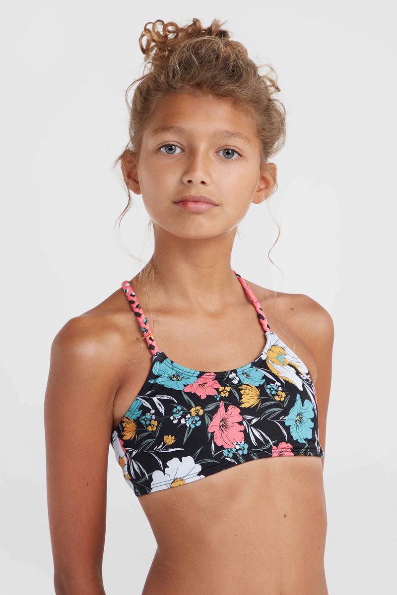 Oneill Kids Mix And Match Tropics Bikini Set | Black
