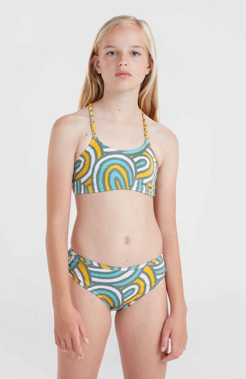 oneill Kids Mix and Match Tropics Bikini Set | Blue