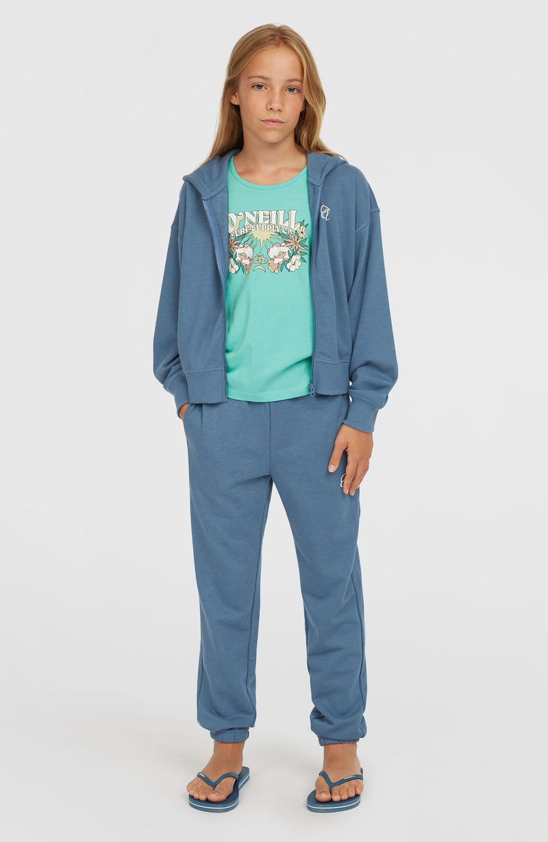 Oneill Kids Script Falf-Zip Hoodie | Blue