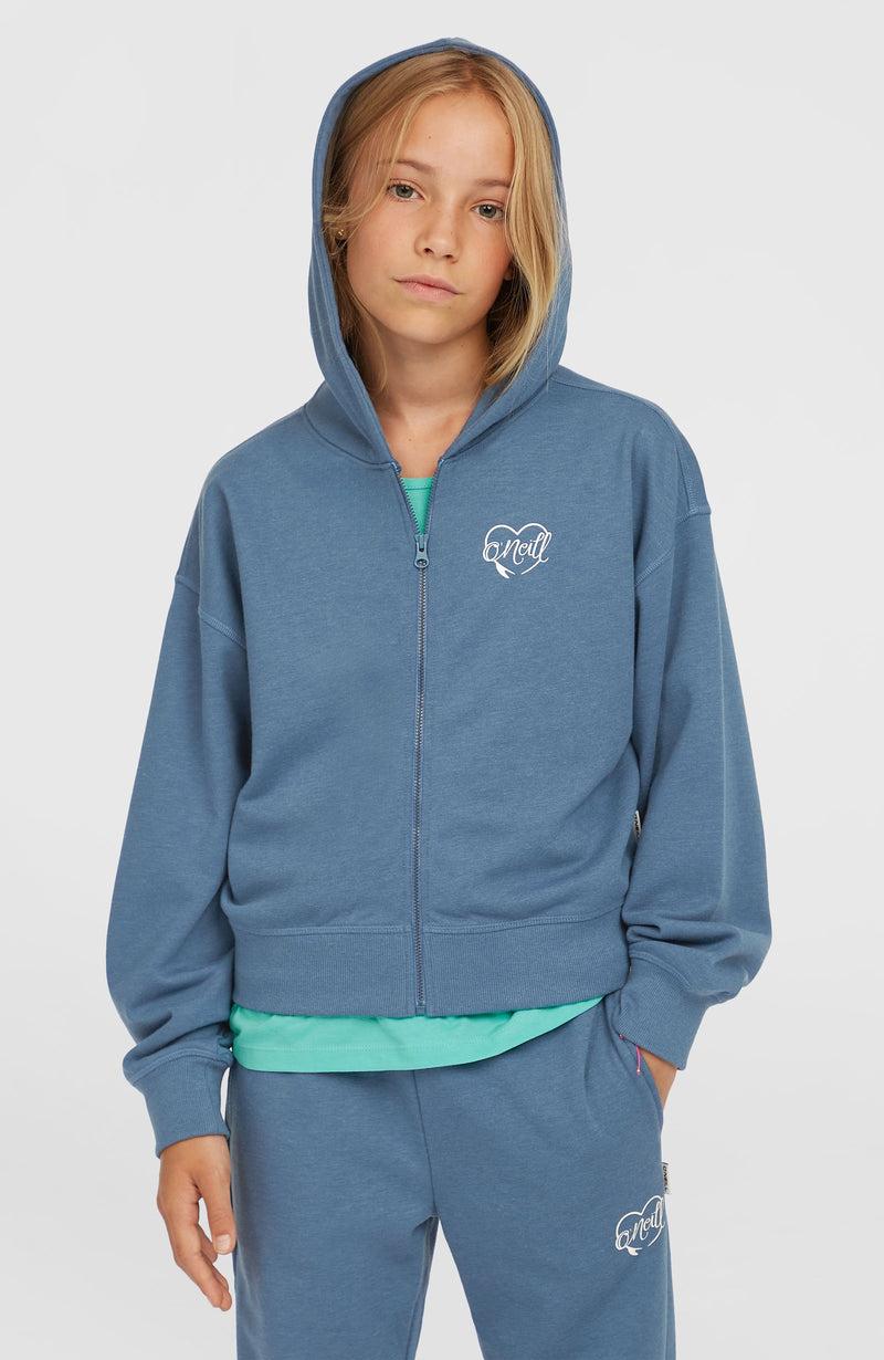 oneill Kids Script Falf-Zip Hoodie | Blue
