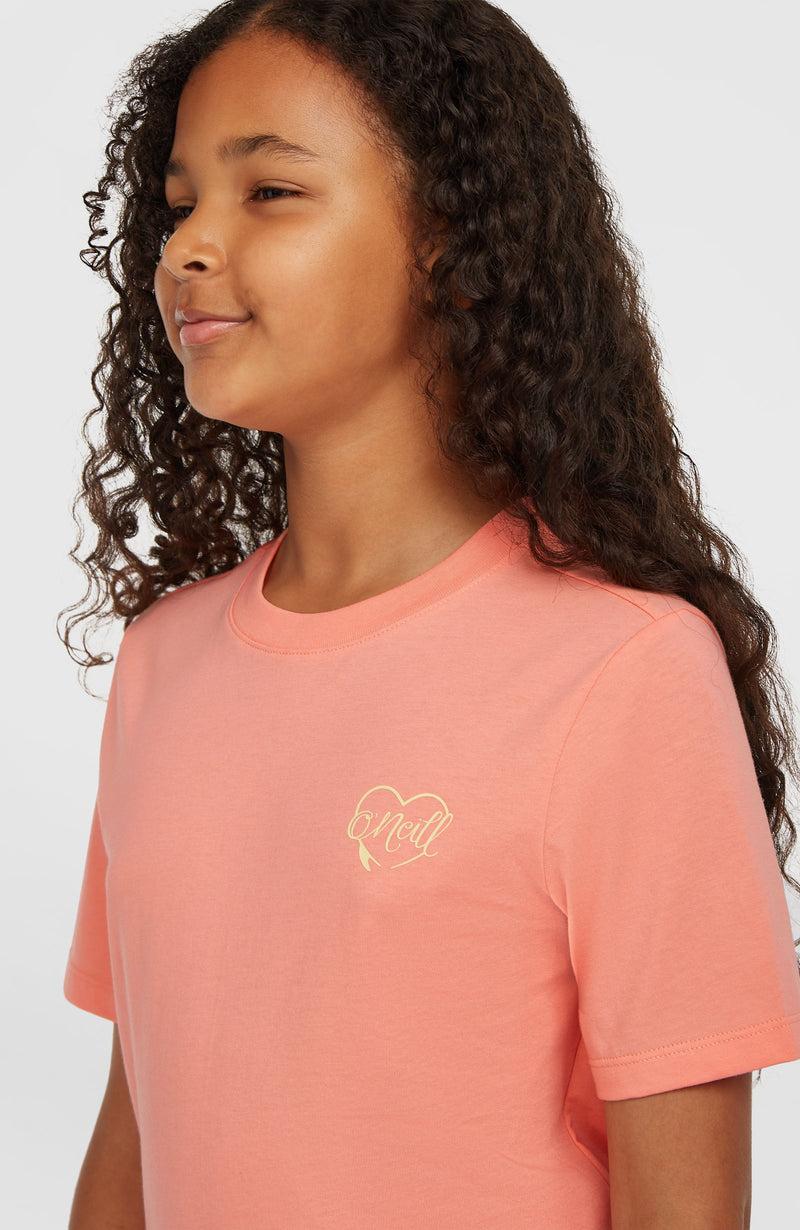 Oneill Kids Script T-Shirt | Pink