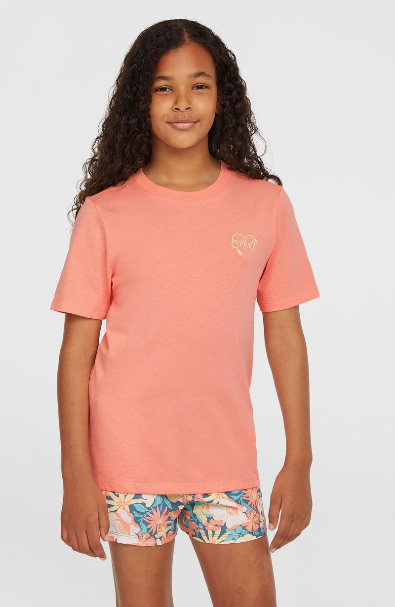 oneill Kids Script T-Shirt | Pink