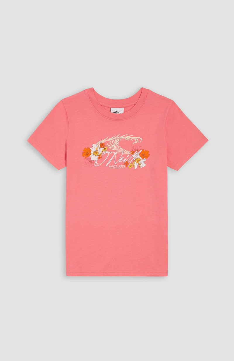 Oneill Kids Sefa Graphic T-Shirt | Pink