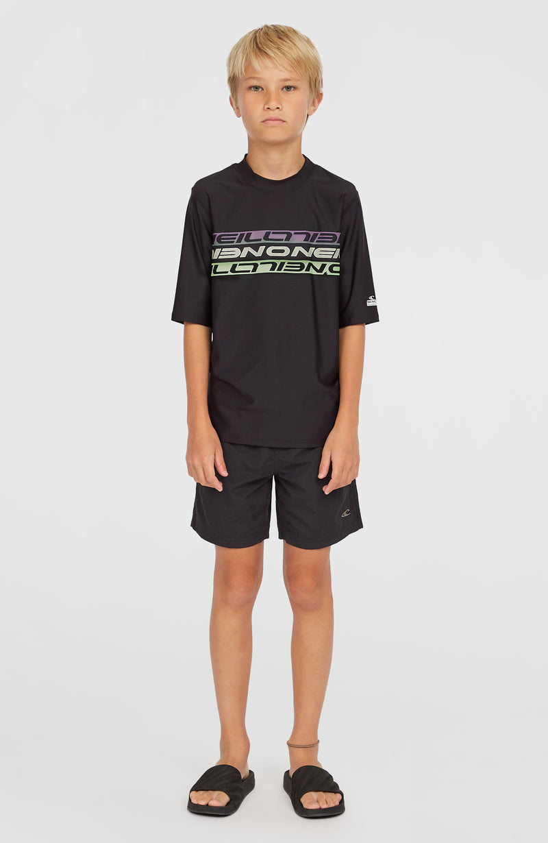 Oneill Kids Short Sleeve Skin | Black