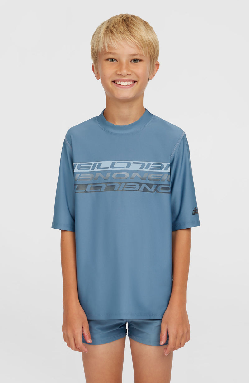 oneill Kids Short Sleeve Skin | Blue