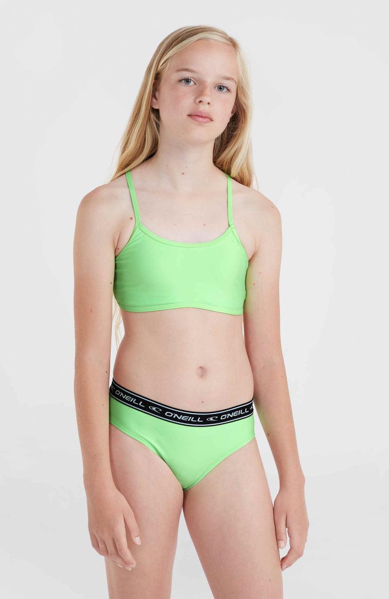 oneill Kids Sportclub Active Bikini Set | Green
