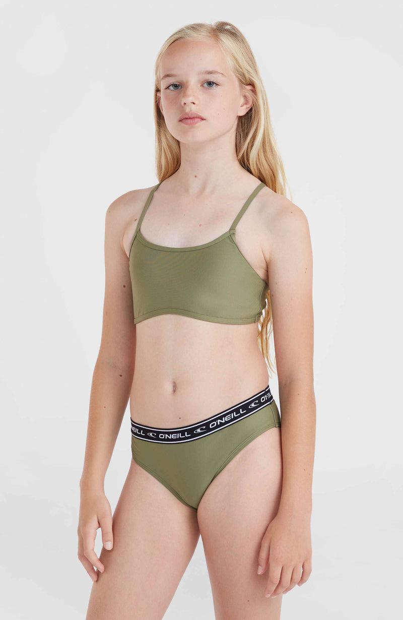 oneill Kids Sportclub Active Bikini Set | Green