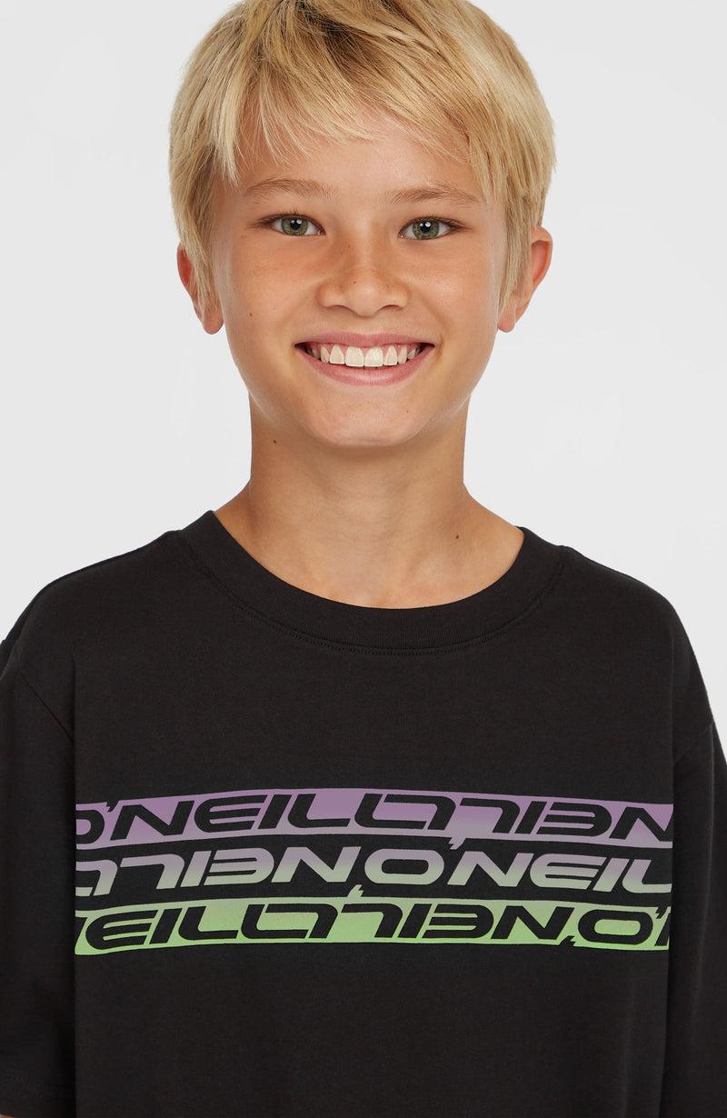 Oneill Kids Stripe T-Shirt | Black