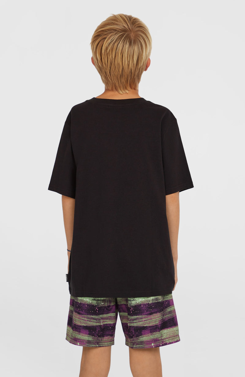 Oneill Kids Stripe T-Shirt | Black
