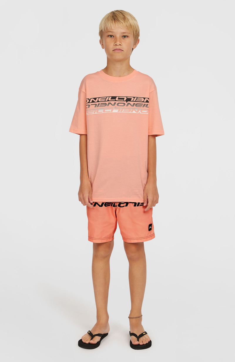 Oneill Kids Stripe T-Shirt | Pink