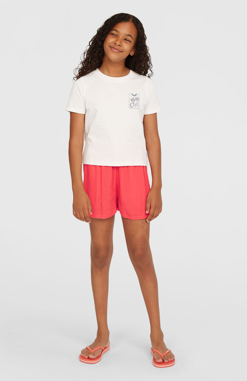 Oneill Kids Summer Woven Shorts | Pink