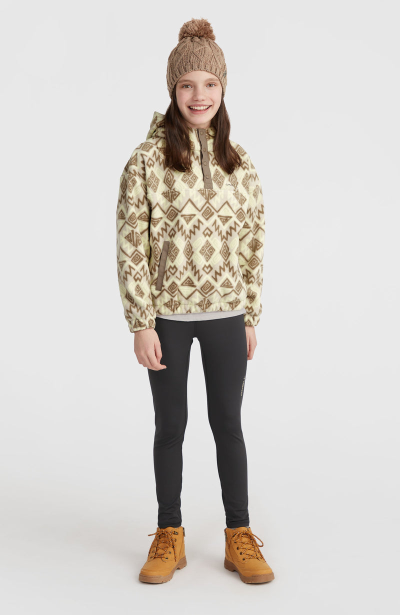 Oneill Kids Superfleece Half-Zip Hoodie | Grey