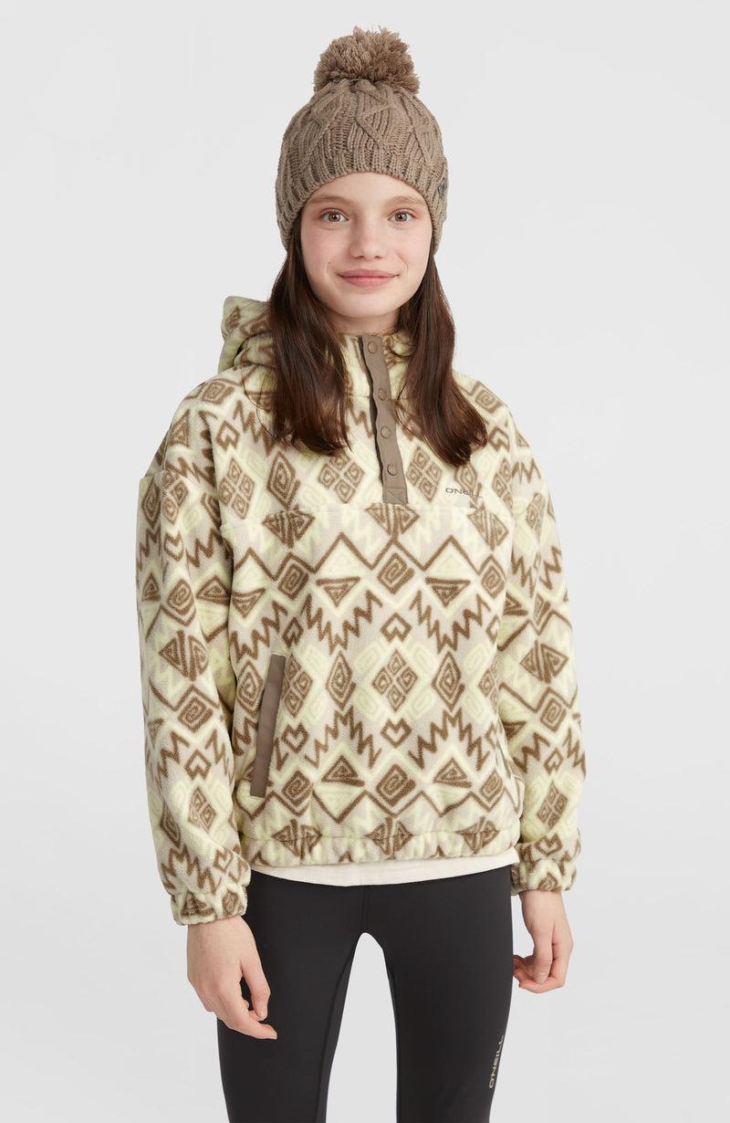 oneill Kids Superfleece Half-Zip Hoodie | Grey