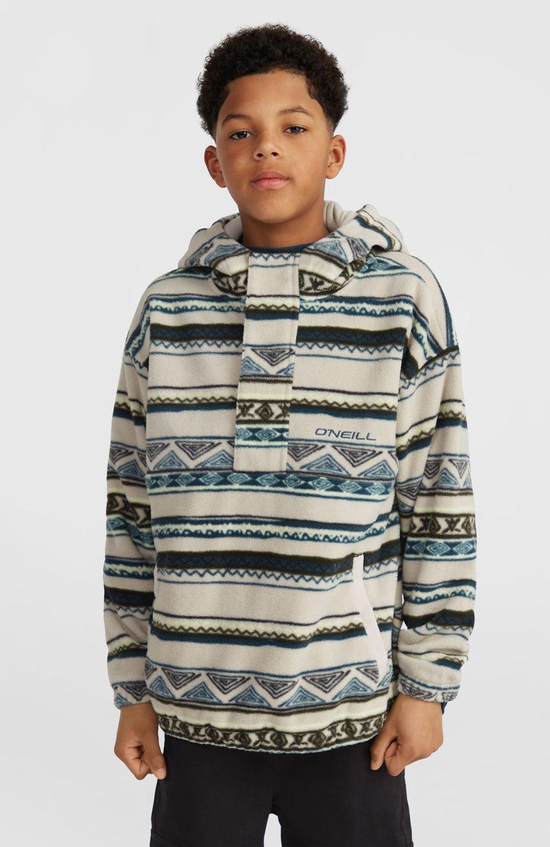 oneill Kids Superfleece Half-Zip Hoodie | Grey