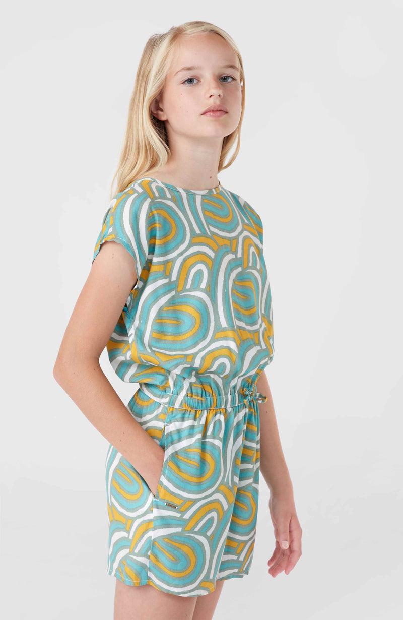 Oneill Kids Talia Playsuit | Blue