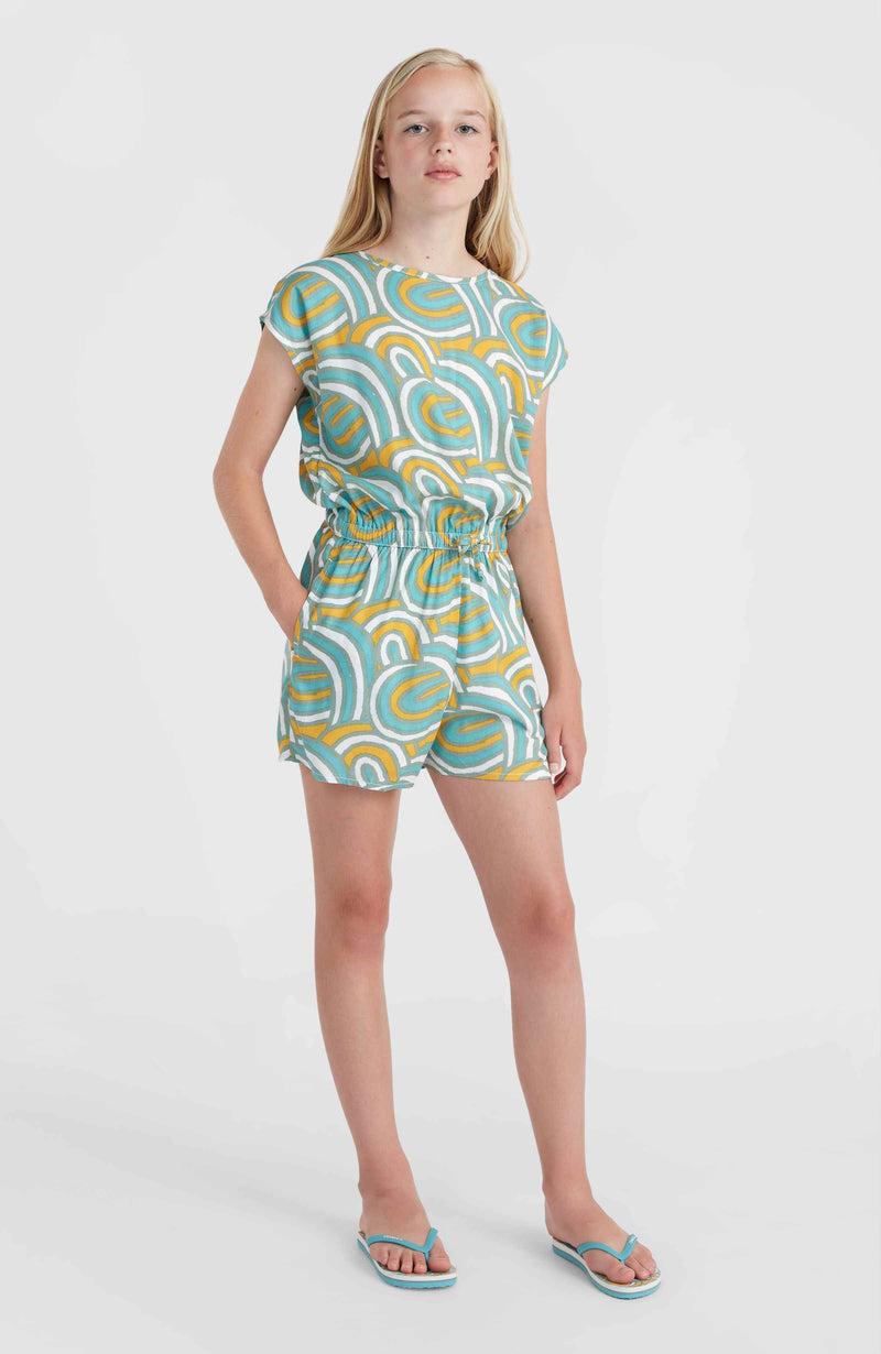 Oneill Kids Talia Playsuit | Blue