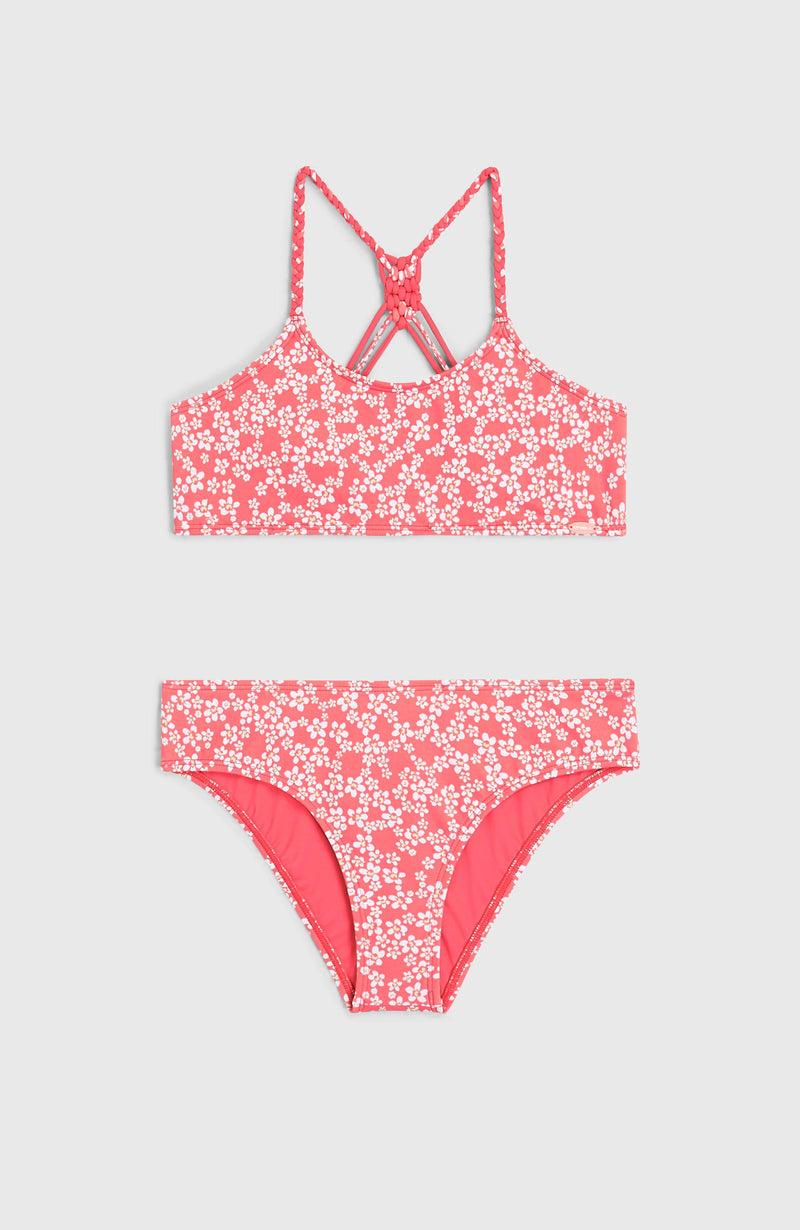 Oneill Kids Tropics Bikini Set | Pink