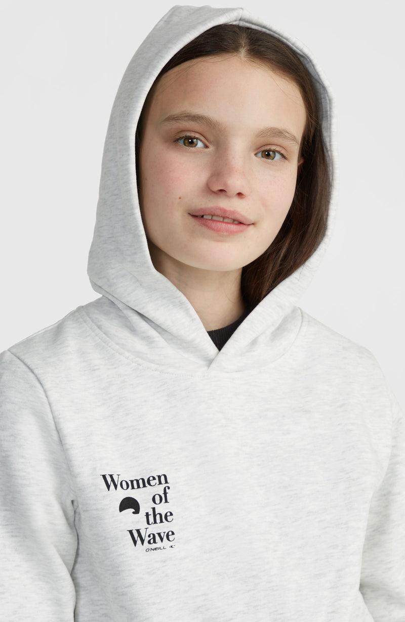 Oneill Kids Women Of The Wave Hoodie | White