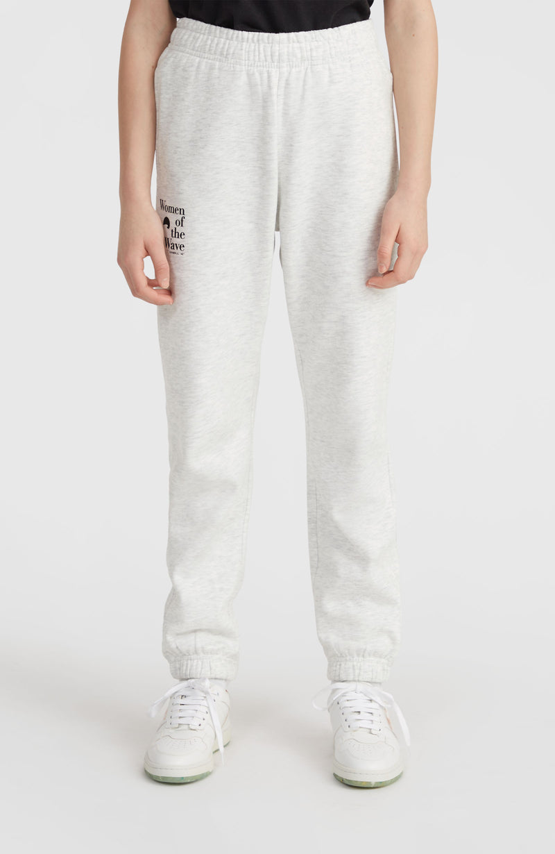 oneill Kids Women of the Wave Sweatpants | White