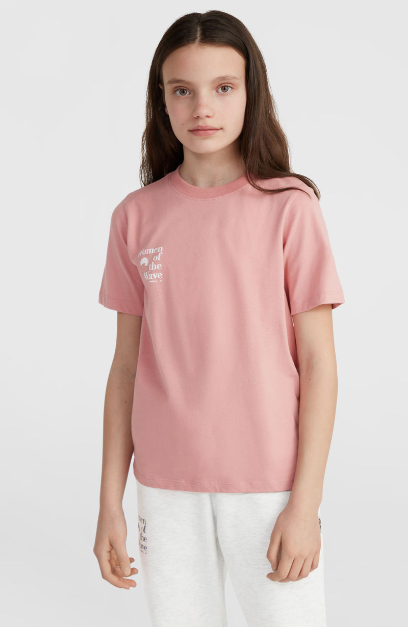 oneill Kids Women of the Wave T-Shirt | Pink