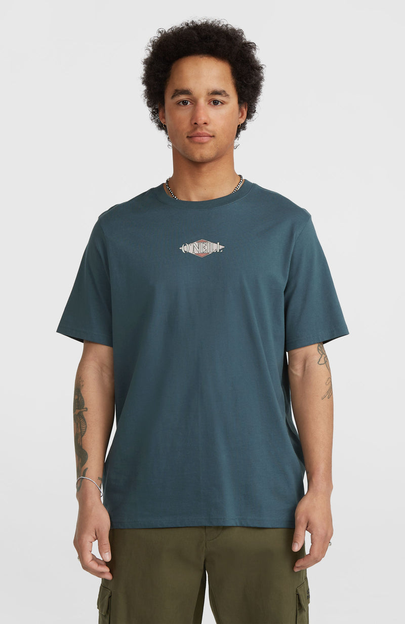 oneill Men Back Print T-Shirt | Blue