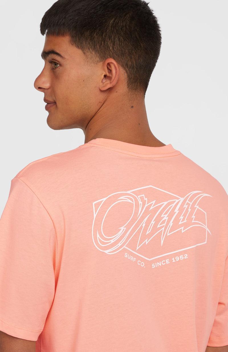 Oneill Men Box Logo T-Shirt | Pink