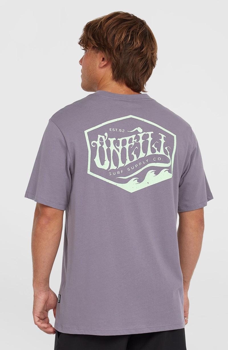 Oneill Men Box Logo T-Shirt | Purple