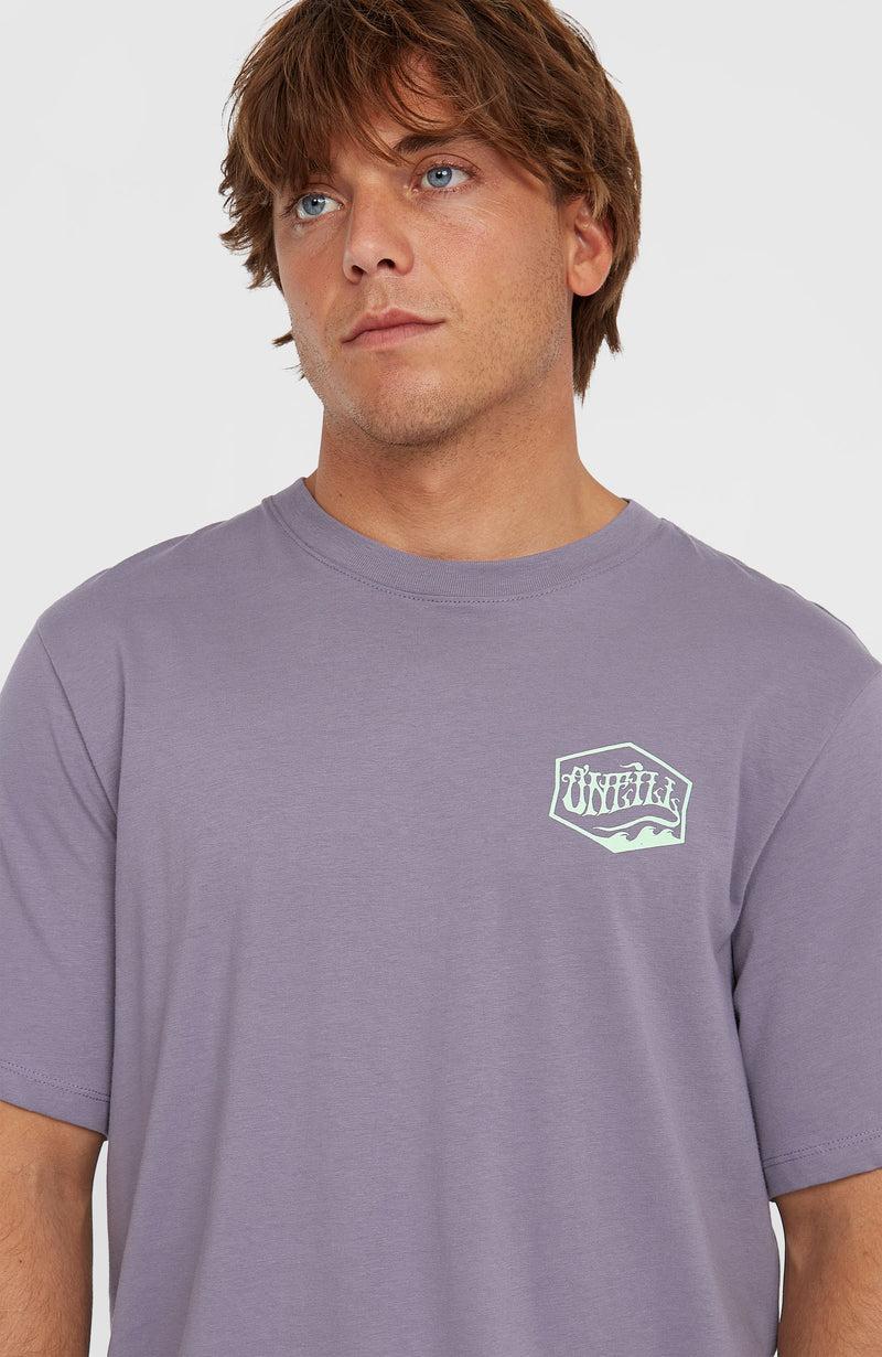 Oneill Men Box Logo T-Shirt | Purple
