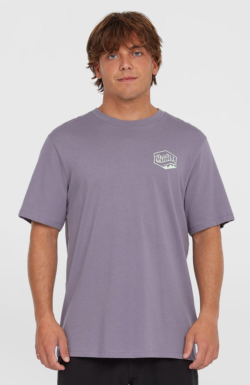 oneill Men Box Logo T-Shirt | Purple