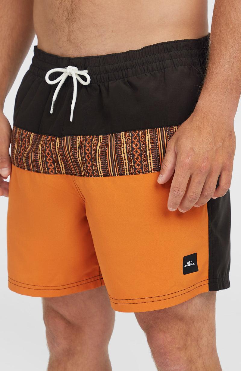 Oneill Men Cali Block 15'' Swim Shorts | Orange