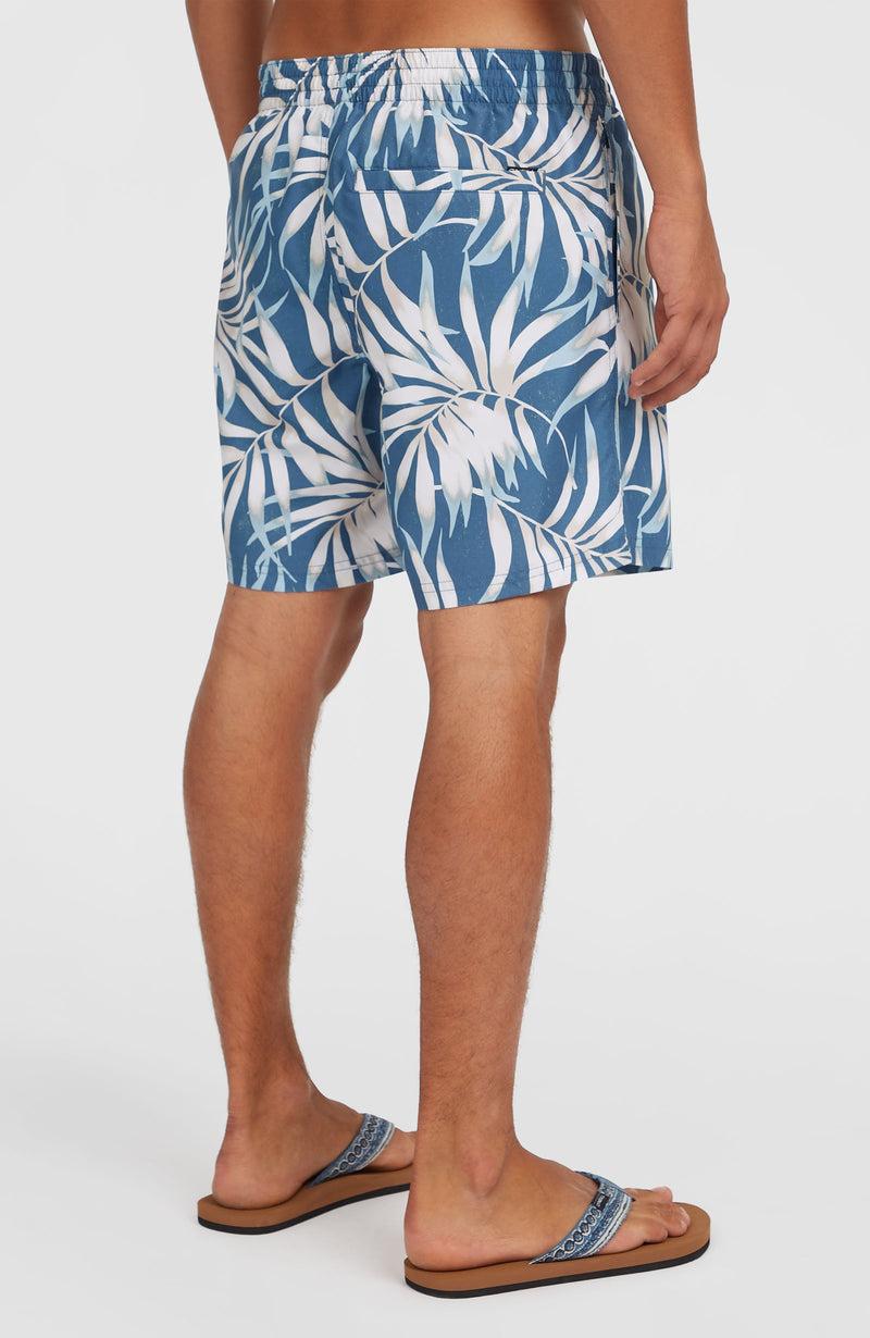 Oneill Men Cali Floral 16'' Swim Shorts | Blue