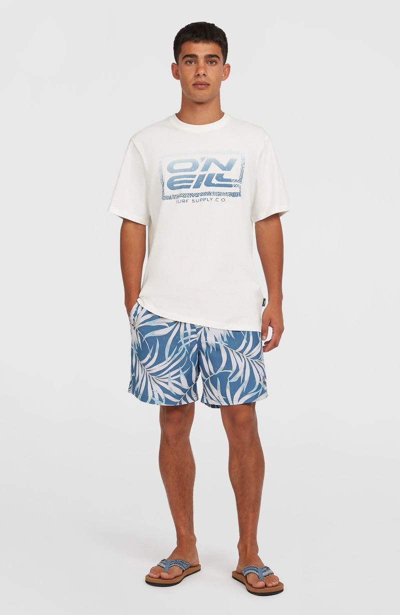 Oneill Men Cali Floral 16'' Swim Shorts | Blue