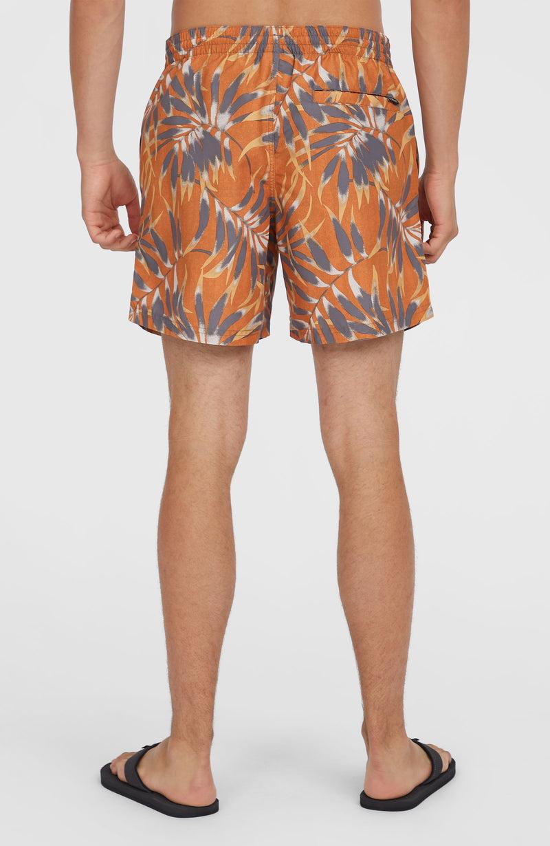 Oneill Men Cali Floral 16'' Swim Shorts | Orange