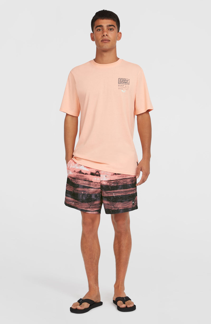 Oneill Men Cali Gradient 15'' Swim Shorts | Pink
