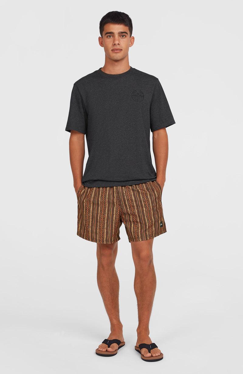 Oneill Men Cali Print 15'' Swim Shorts | Orange