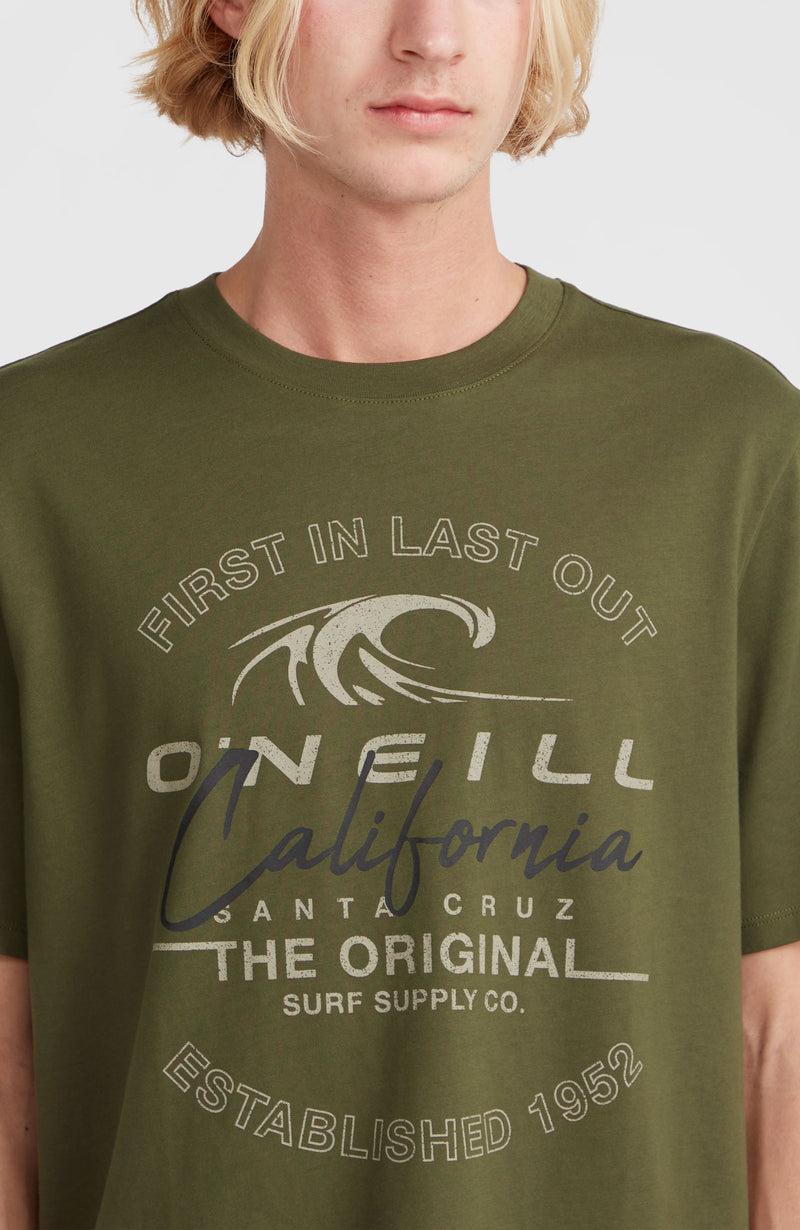 Oneill Men Cali Wave T-Shirt | Green