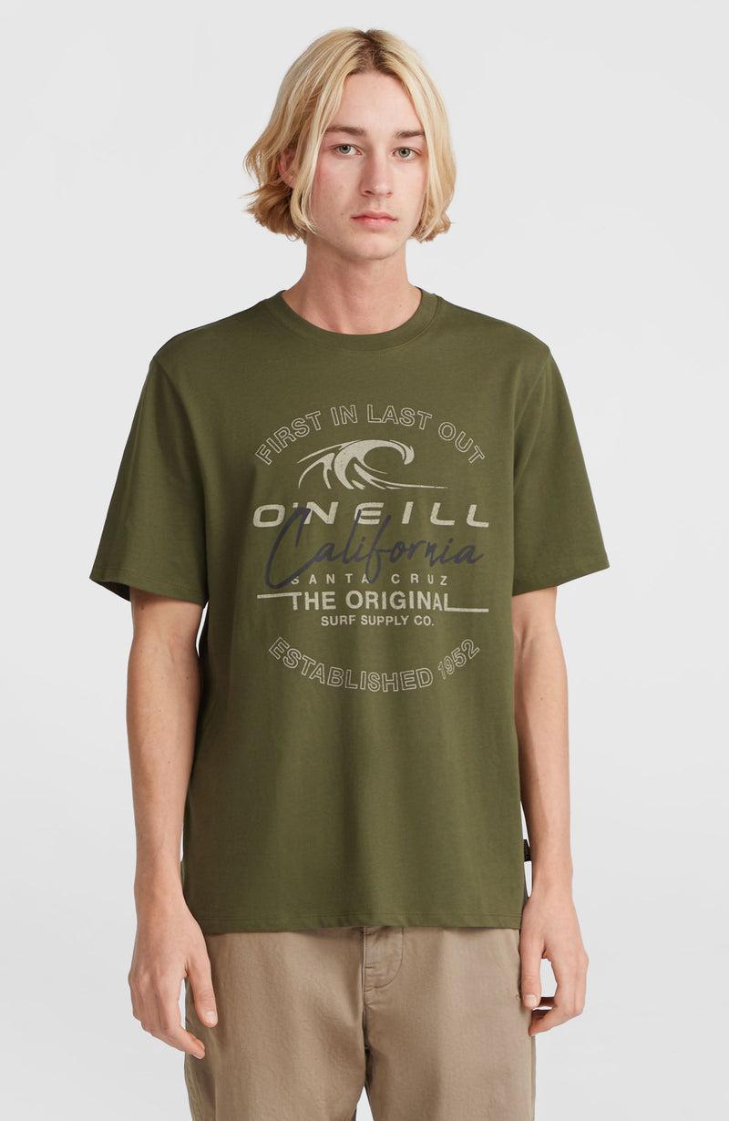 oneill Men Cali Wave T-Shirt | Green