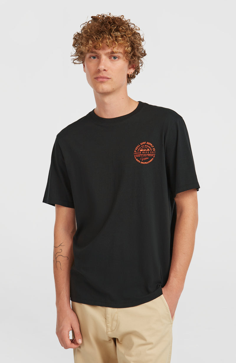 oneill Men Chest-Print T-Shirt | Black