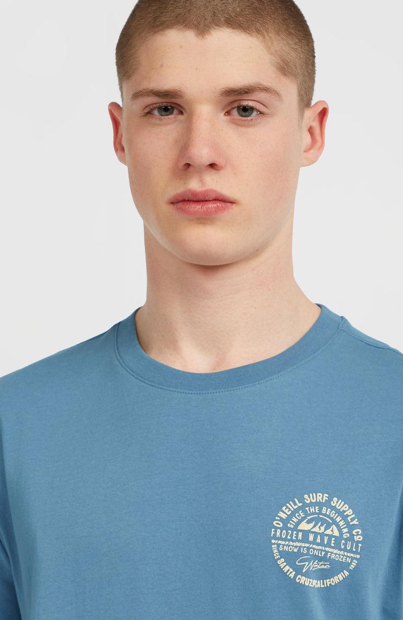 Oneill Men Chest-Print T-Shirt | Blue