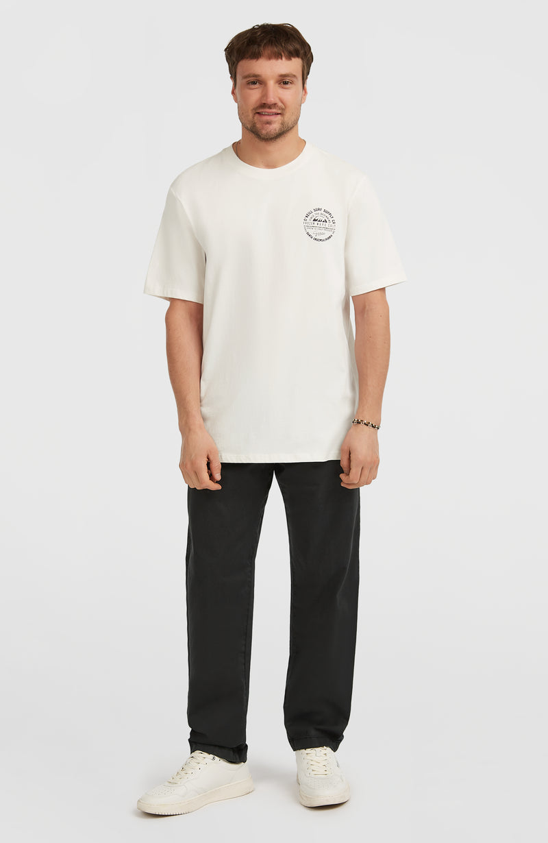 Oneill Men Chest-Print T-Shirt | White