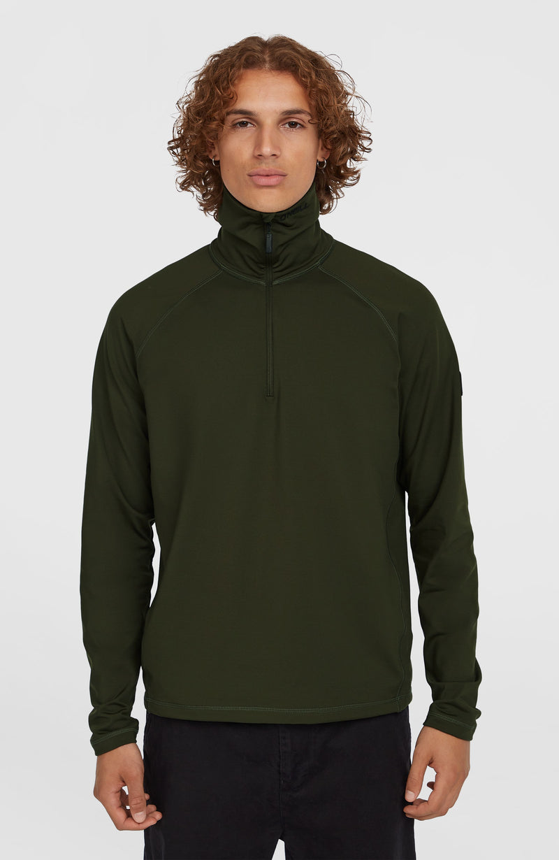 Oneill Men Clime Half-Zip Fleece | Green