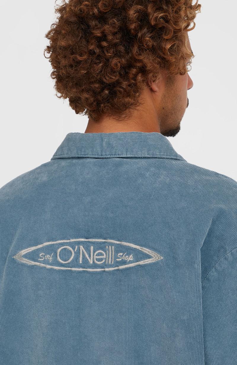 Oneill Men Cord Coach Jacket | Blue