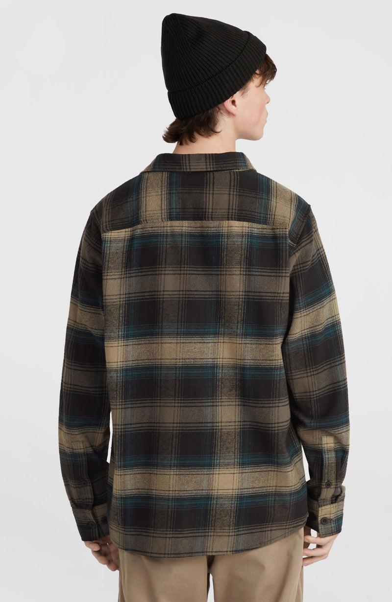 Oneill Men Flannel Check Shirt | Black